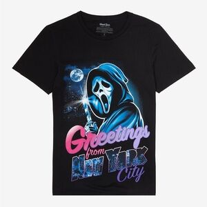 Black Scream Graphic Tee - Greetings from NY City